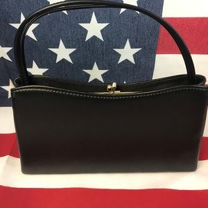 Dover Black Woman's Handbag with Straps